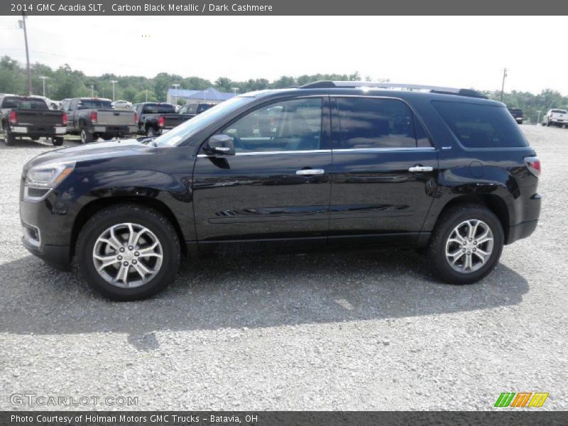 Carbon Black Metallic / Dark Cashmere 2014 GMC Acadia SLT