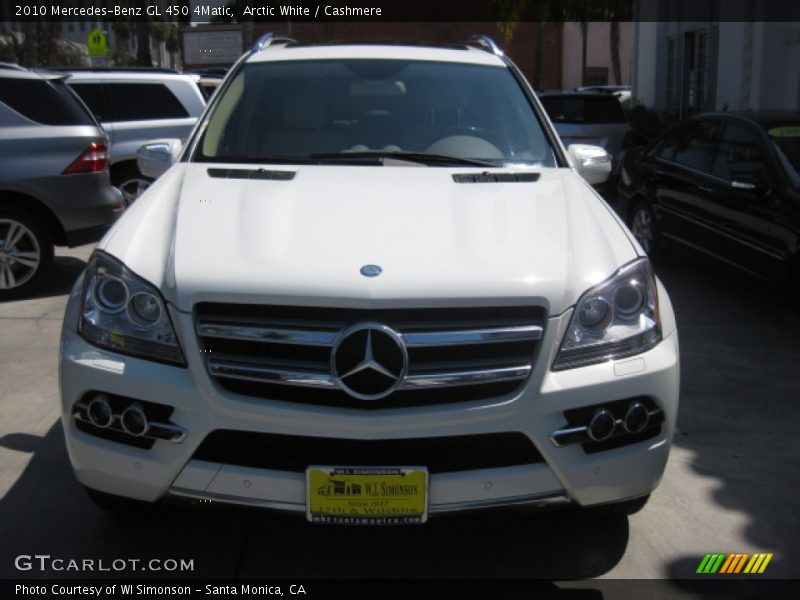 Arctic White / Cashmere 2010 Mercedes-Benz GL 450 4Matic