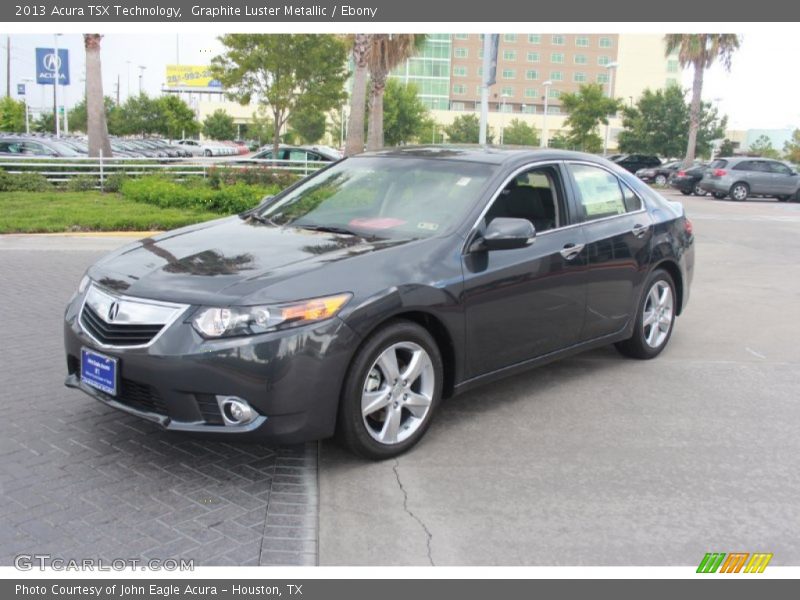Graphite Luster Metallic / Ebony 2013 Acura TSX Technology