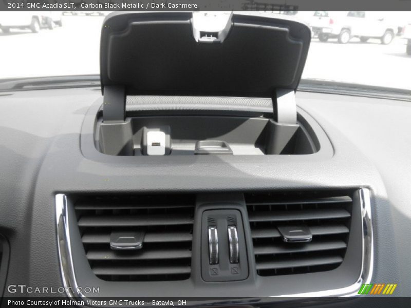 Carbon Black Metallic / Dark Cashmere 2014 GMC Acadia SLT