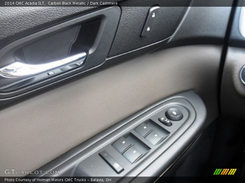 Carbon Black Metallic / Dark Cashmere 2014 GMC Acadia SLT