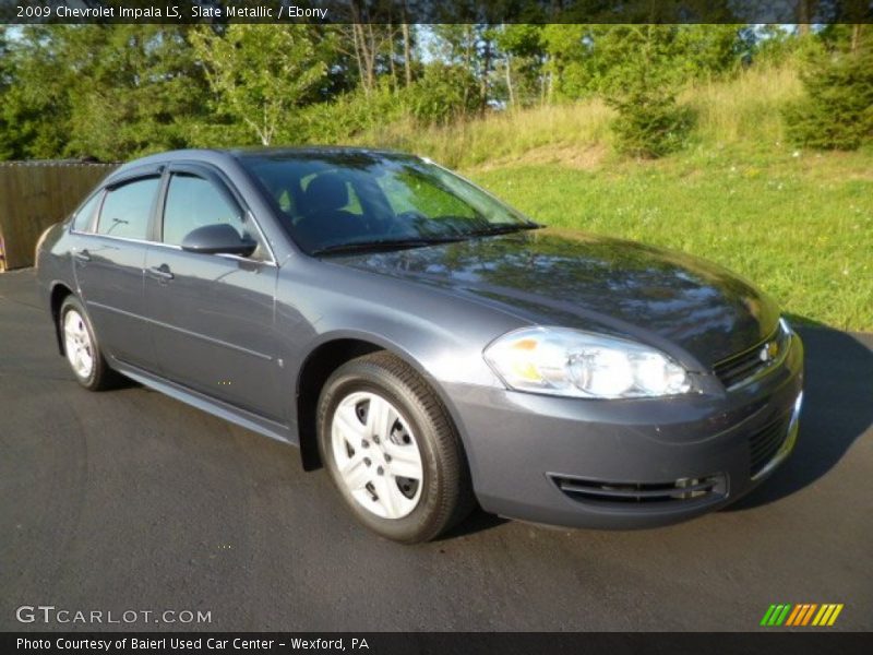 Slate Metallic / Ebony 2009 Chevrolet Impala LS