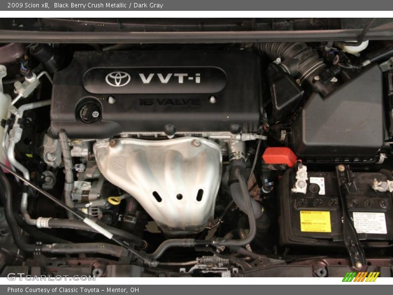 Black Berry Crush Metallic / Dark Gray 2009 Scion xB