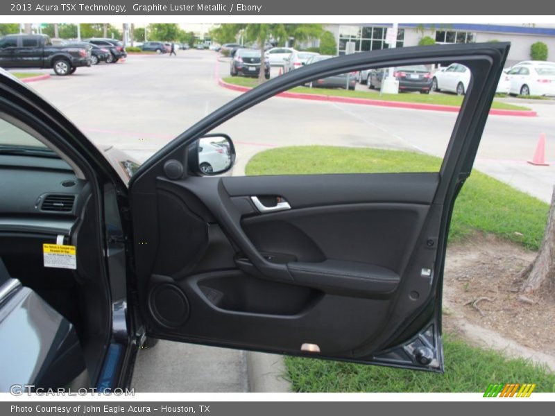Graphite Luster Metallic / Ebony 2013 Acura TSX Technology