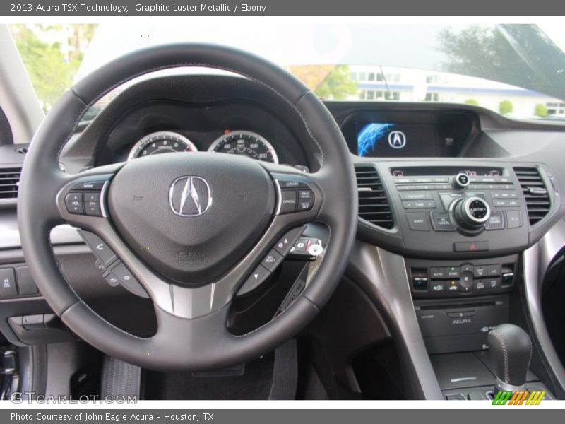 Graphite Luster Metallic / Ebony 2013 Acura TSX Technology