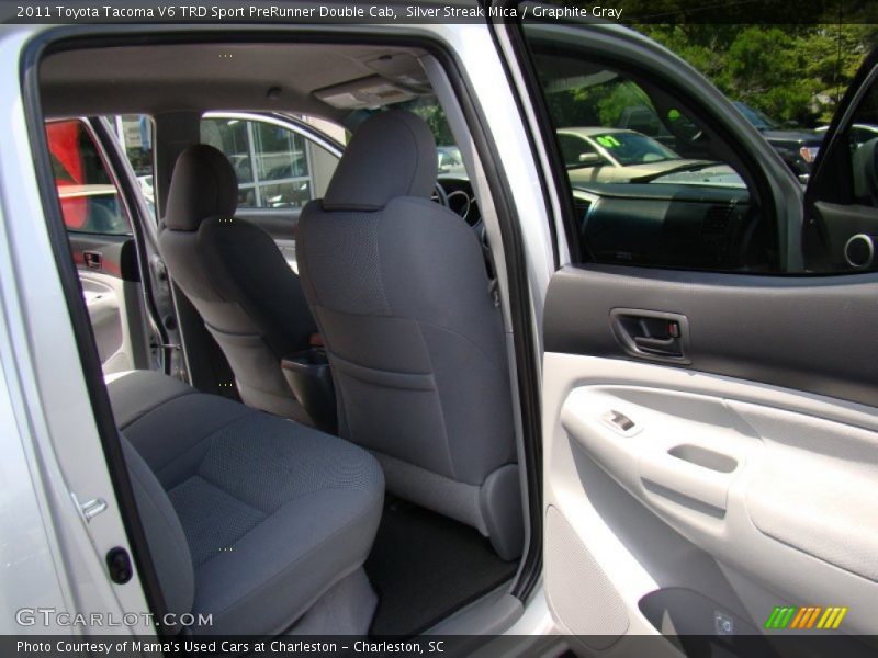Silver Streak Mica / Graphite Gray 2011 Toyota Tacoma V6 TRD Sport PreRunner Double Cab