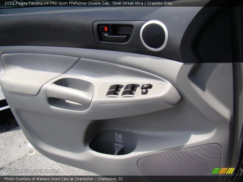 Silver Streak Mica / Graphite Gray 2011 Toyota Tacoma V6 TRD Sport PreRunner Double Cab