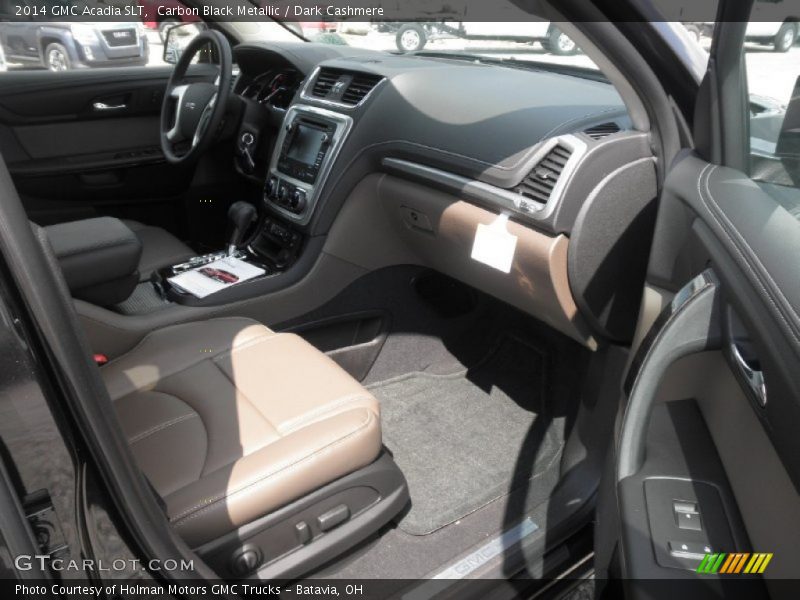 Carbon Black Metallic / Dark Cashmere 2014 GMC Acadia SLT