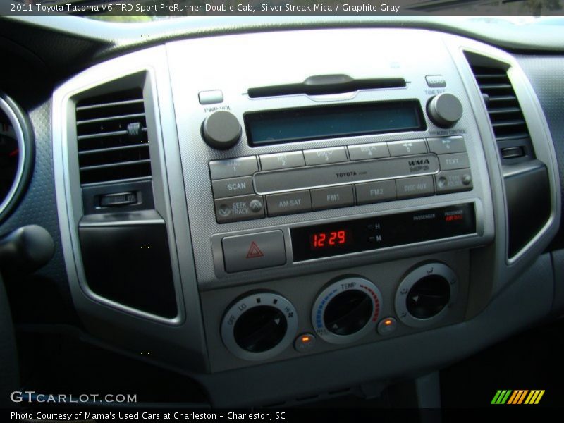 Silver Streak Mica / Graphite Gray 2011 Toyota Tacoma V6 TRD Sport PreRunner Double Cab