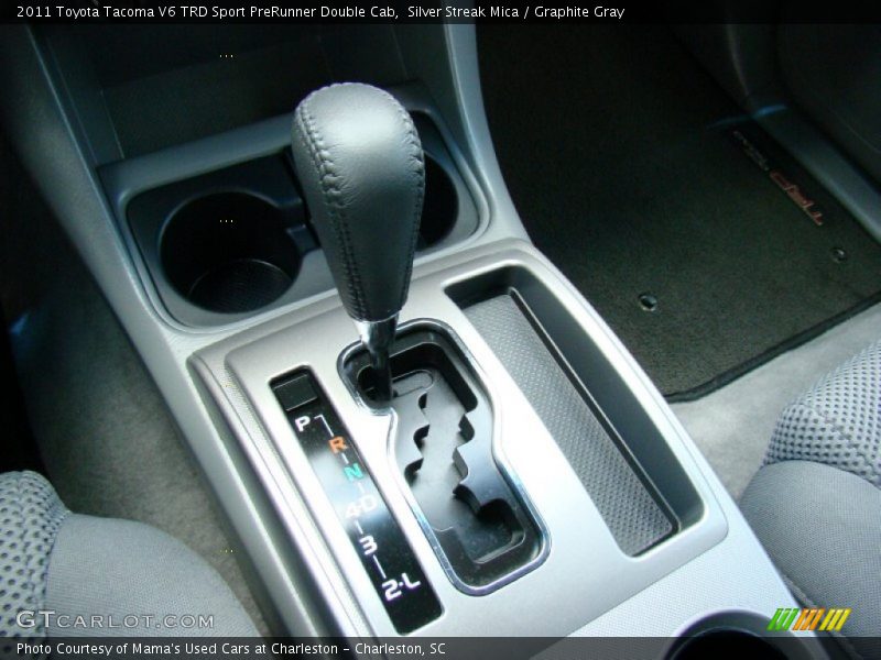 Silver Streak Mica / Graphite Gray 2011 Toyota Tacoma V6 TRD Sport PreRunner Double Cab