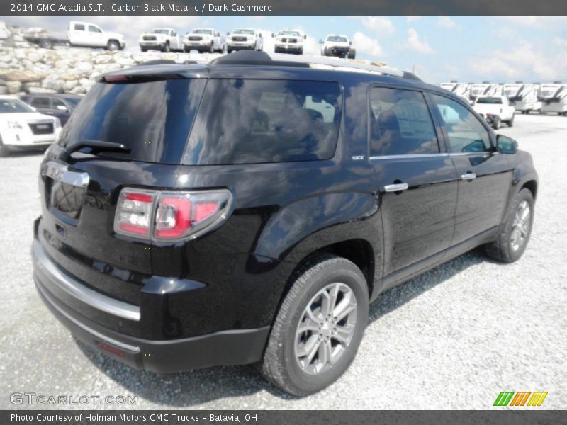 Carbon Black Metallic / Dark Cashmere 2014 GMC Acadia SLT