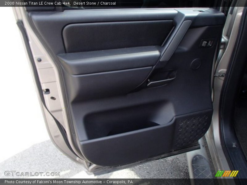 Desert Stone / Charcoal 2008 Nissan Titan LE Crew Cab 4x4