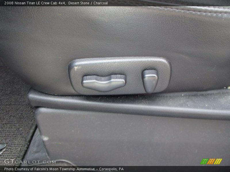 Desert Stone / Charcoal 2008 Nissan Titan LE Crew Cab 4x4