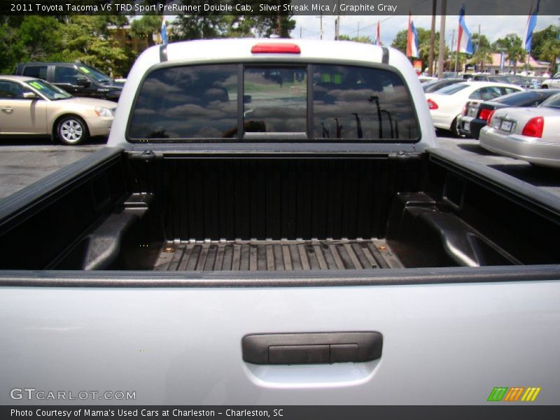 Silver Streak Mica / Graphite Gray 2011 Toyota Tacoma V6 TRD Sport PreRunner Double Cab