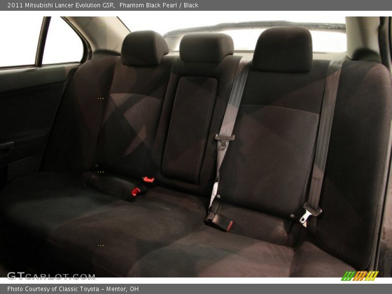 Phantom Black Pearl / Black 2011 Mitsubishi Lancer Evolution GSR