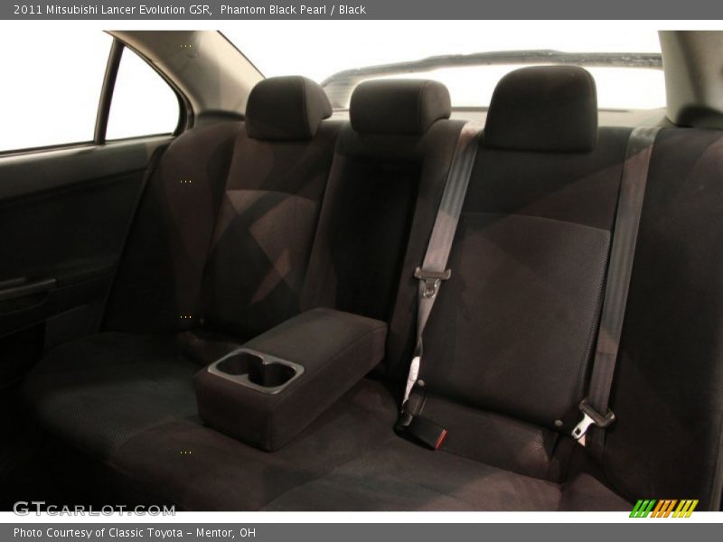 Phantom Black Pearl / Black 2011 Mitsubishi Lancer Evolution GSR