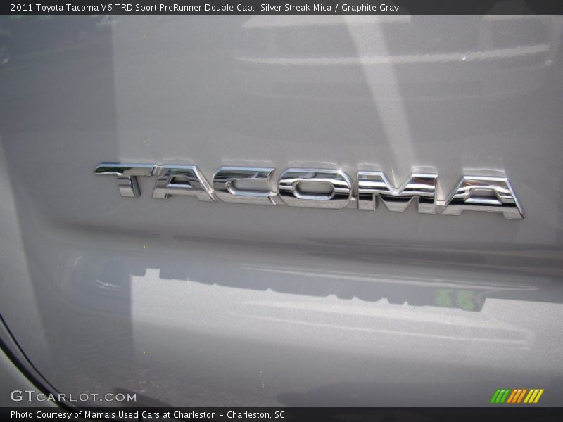 Silver Streak Mica / Graphite Gray 2011 Toyota Tacoma V6 TRD Sport PreRunner Double Cab