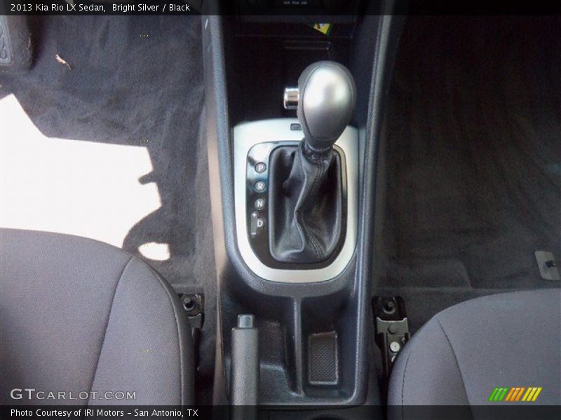 Bright Silver / Black 2013 Kia Rio LX Sedan
