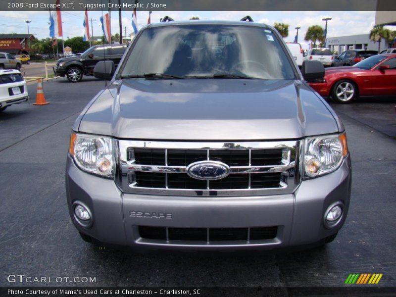 Tungsten Grey Metallic / Stone 2008 Ford Escape XLT