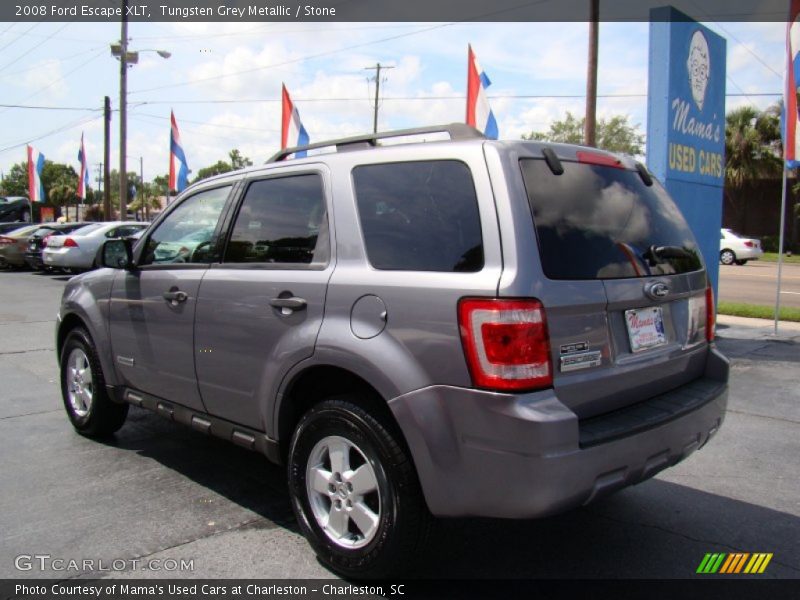 Tungsten Grey Metallic / Stone 2008 Ford Escape XLT