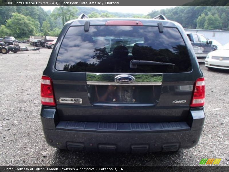 Black Pearl Slate Metallic / Charcoal 2008 Ford Escape Limited 4WD