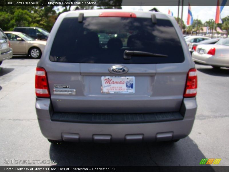 Tungsten Grey Metallic / Stone 2008 Ford Escape XLT