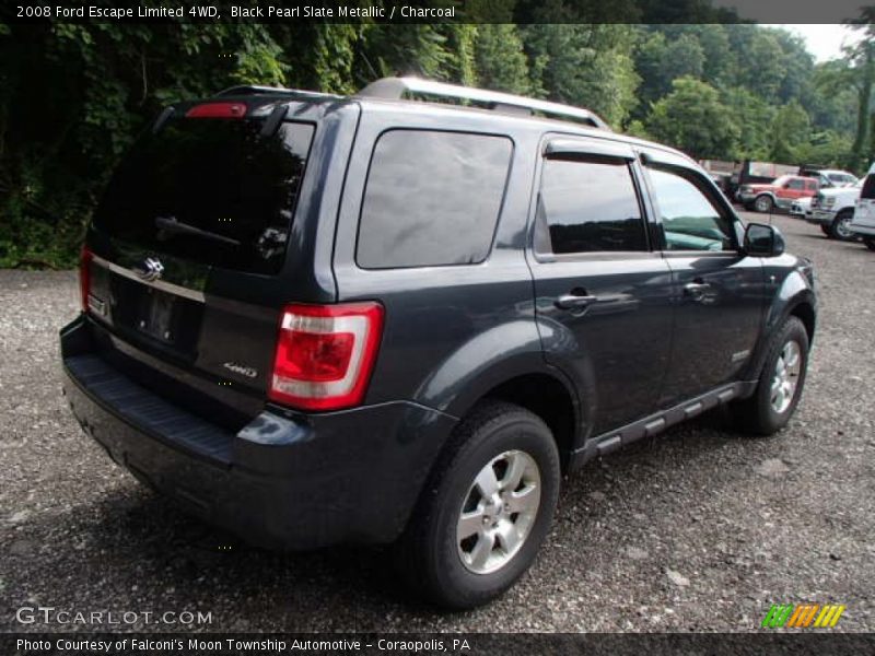 Black Pearl Slate Metallic / Charcoal 2008 Ford Escape Limited 4WD