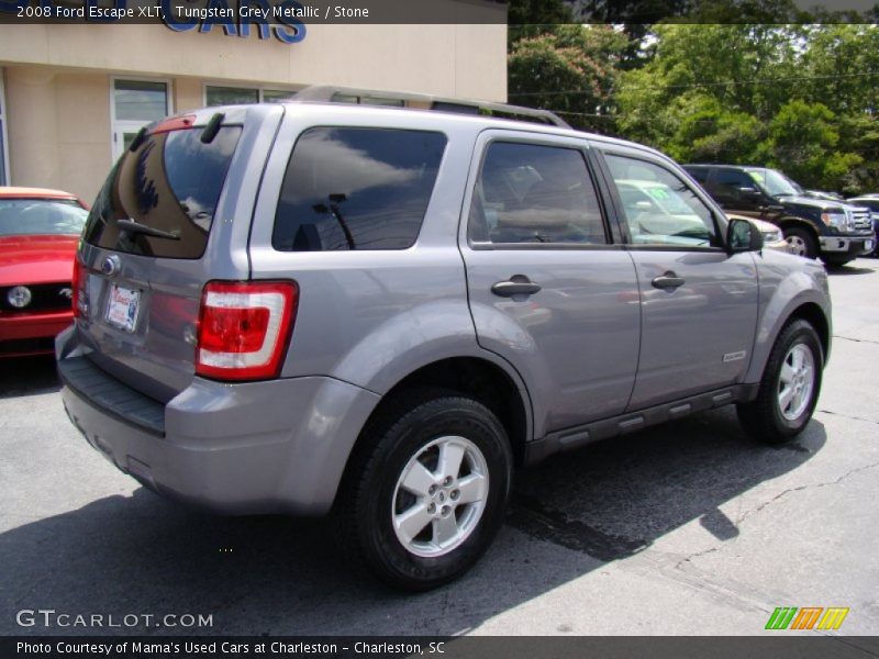 Tungsten Grey Metallic / Stone 2008 Ford Escape XLT