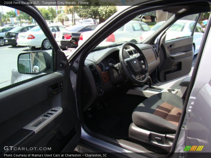 Tungsten Grey Metallic / Stone 2008 Ford Escape XLT