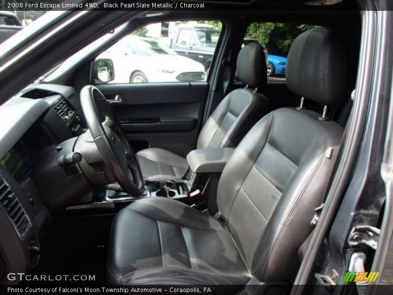  2008 Escape Limited 4WD Charcoal Interior