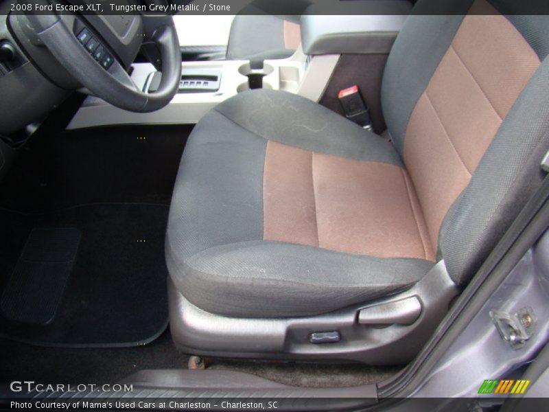 Tungsten Grey Metallic / Stone 2008 Ford Escape XLT