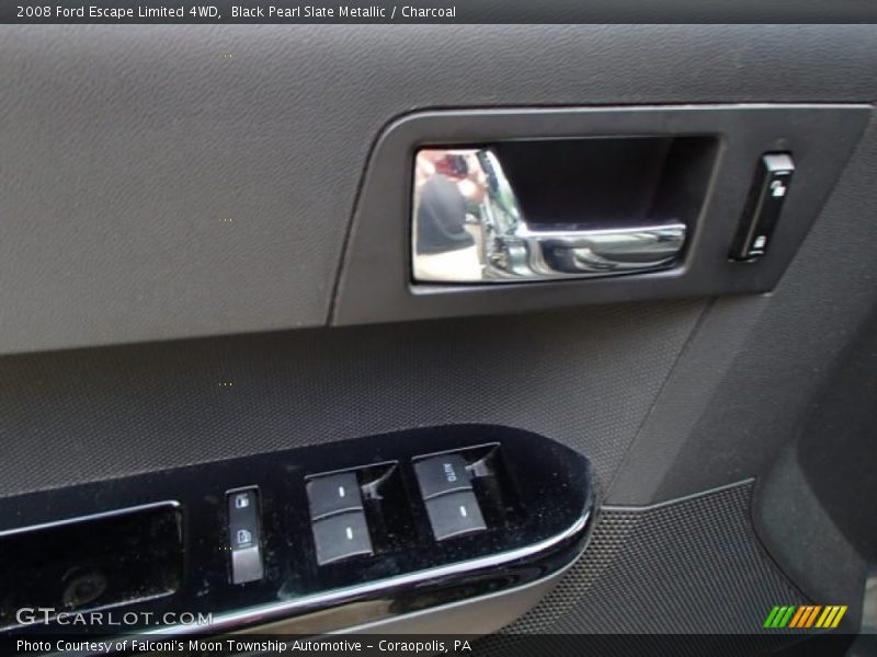Black Pearl Slate Metallic / Charcoal 2008 Ford Escape Limited 4WD