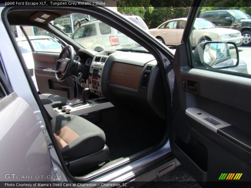 Tungsten Grey Metallic / Stone 2008 Ford Escape XLT