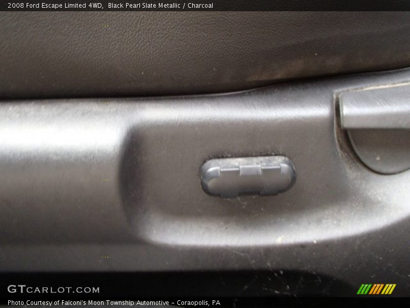 Black Pearl Slate Metallic / Charcoal 2008 Ford Escape Limited 4WD