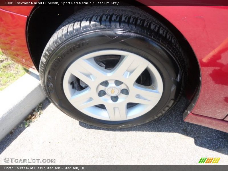 Sport Red Metallic / Titanium Gray 2006 Chevrolet Malibu LT Sedan