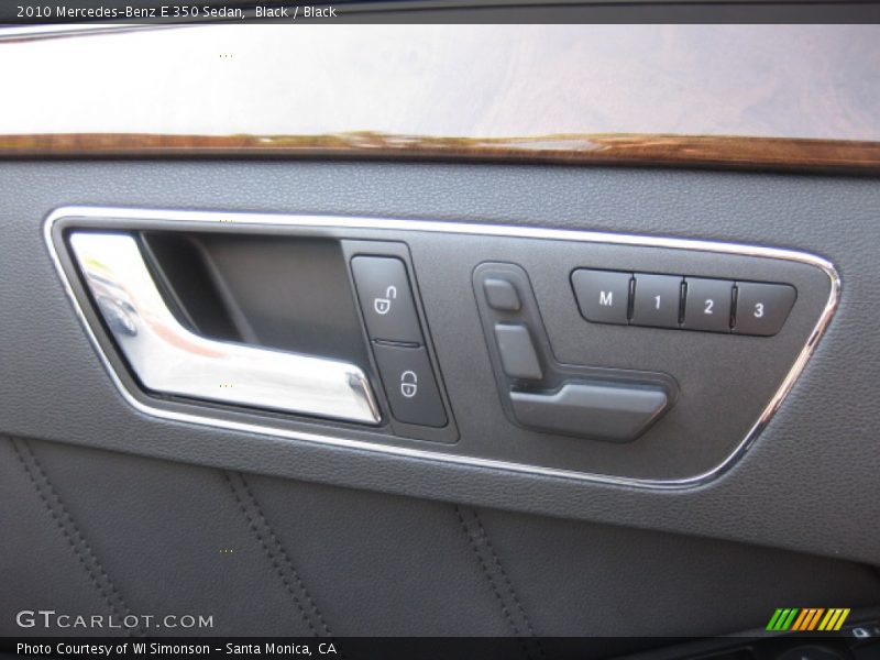 Black / Black 2010 Mercedes-Benz E 350 Sedan