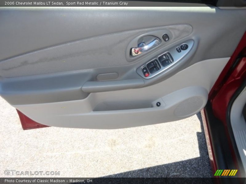 Sport Red Metallic / Titanium Gray 2006 Chevrolet Malibu LT Sedan