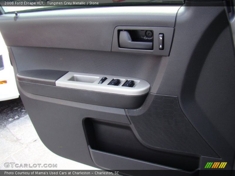 Tungsten Grey Metallic / Stone 2008 Ford Escape XLT