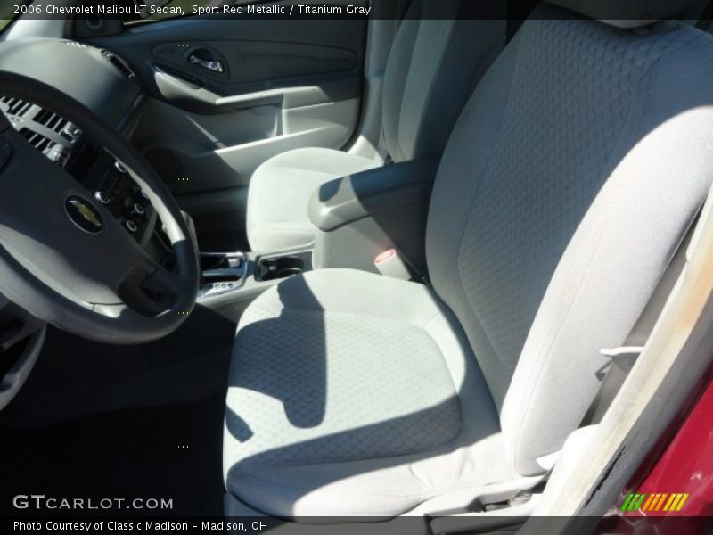 Sport Red Metallic / Titanium Gray 2006 Chevrolet Malibu LT Sedan