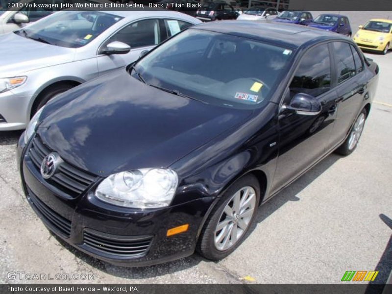 Black / Titan Black 2010 Volkswagen Jetta Wolfsburg Edition Sedan