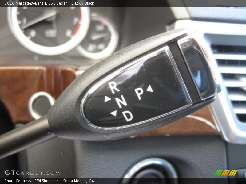 Black / Black 2010 Mercedes-Benz E 350 Sedan