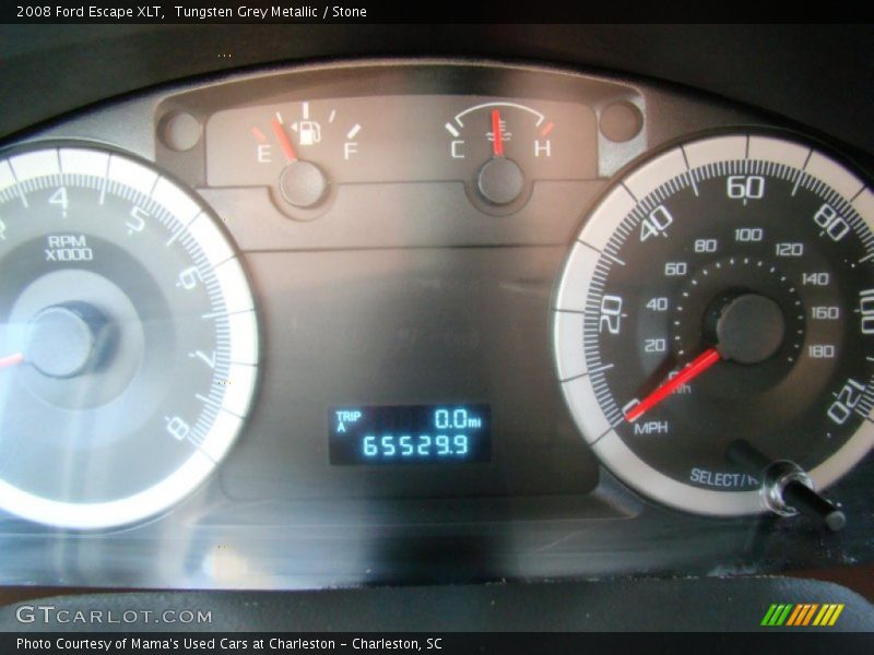 Tungsten Grey Metallic / Stone 2008 Ford Escape XLT