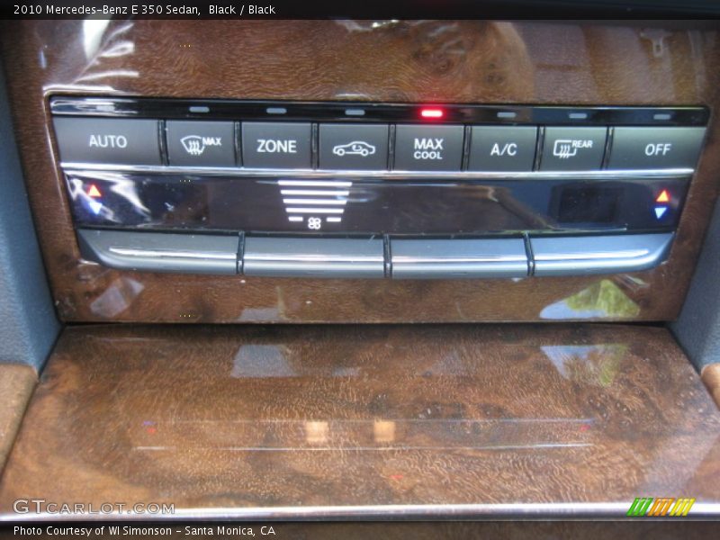 Black / Black 2010 Mercedes-Benz E 350 Sedan