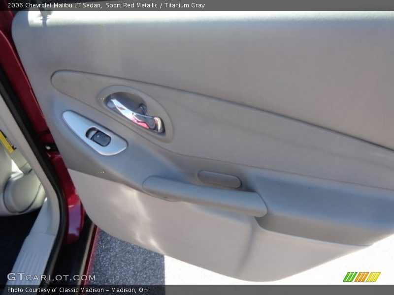 Sport Red Metallic / Titanium Gray 2006 Chevrolet Malibu LT Sedan