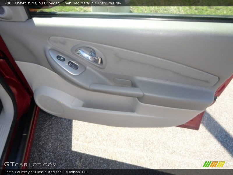 Sport Red Metallic / Titanium Gray 2006 Chevrolet Malibu LT Sedan