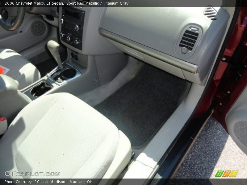 Sport Red Metallic / Titanium Gray 2006 Chevrolet Malibu LT Sedan