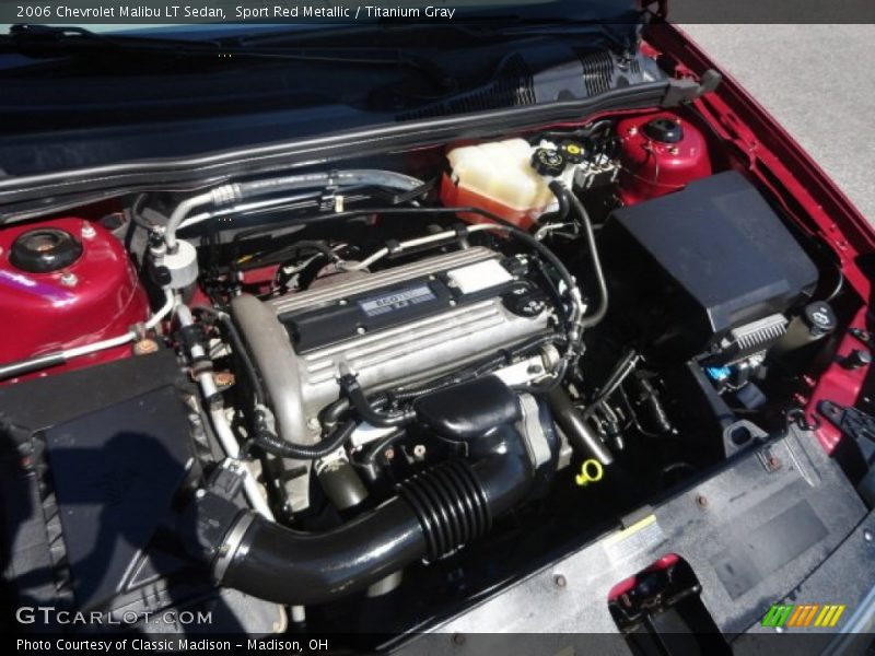 Sport Red Metallic / Titanium Gray 2006 Chevrolet Malibu LT Sedan