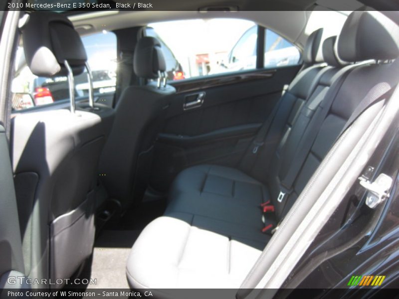 Black / Black 2010 Mercedes-Benz E 350 Sedan