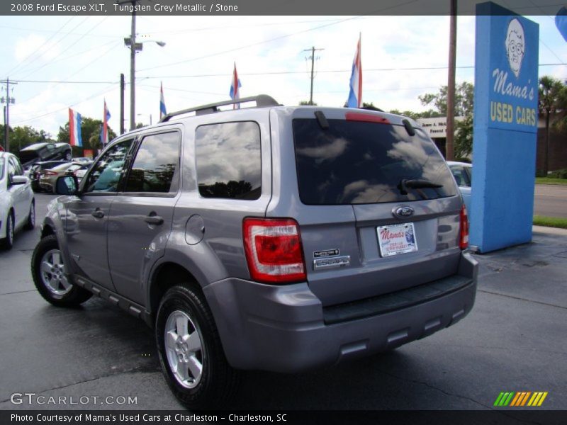 Tungsten Grey Metallic / Stone 2008 Ford Escape XLT