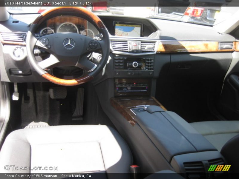 Black / Black 2010 Mercedes-Benz E 350 Sedan